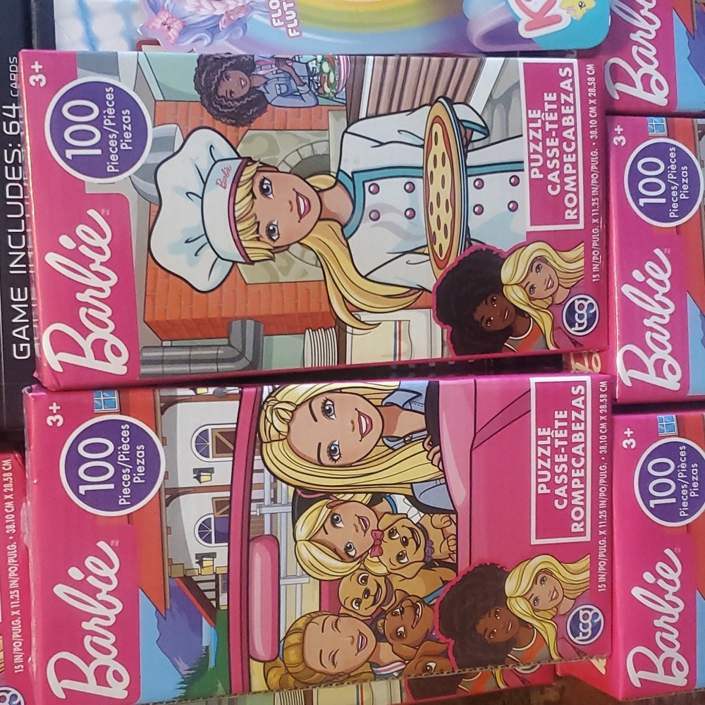 Barbie puzzles